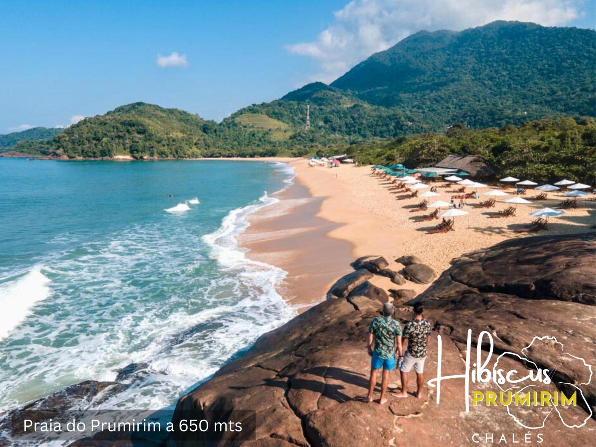 Hibiscus Prumirim Chales Ubatuba Ngoại thất bức ảnh
